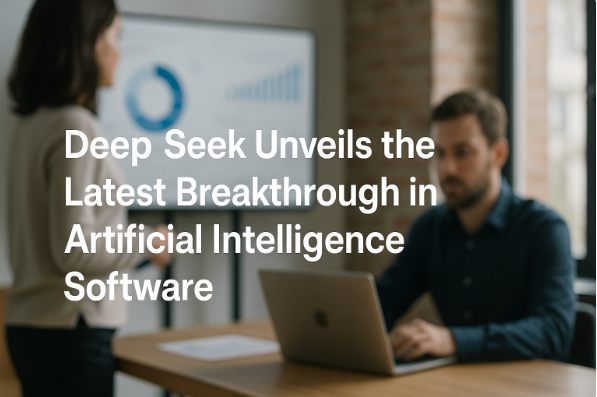 Deep Seek Unveils the Latest Breakthrough in Artificial Intelligence Software